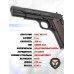 Страйкбольный пистолет Double Bell CLT 1911 (Gas, 723, черный, 6 мм)
