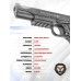 Страйкбольный пистолет Double Bell CLT M45A1 (6 мм, 839, black, CO2)