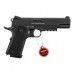 Страйкбольный пистолет Double Bell CLT M45A1 (739, черный, Грин Газ)