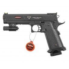 Страйкбольный пистолет Double Bell TTI 2011 Combat Master (Грин Газ, 6 мм, 789, black)