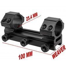 Кронштейн Remington RML202025-4 (25.4 мм, Weaver, низкий 12 мм, блистер)