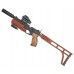 Пистолет KrugerGun Корсар Компакт 6.35 мм комплект Hunter (подарочный, дерево, приклад, цевье, D32)