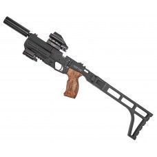 Пистолет KrugerGun Корсар Компакт 5.5 мм комплект Hunter (подарочный, дерево, приклад, цевье, D32)