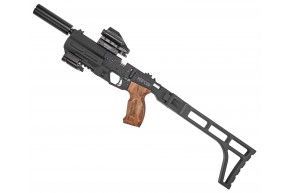 Пистолет KrugerGun Корсар Компакт 5.5 мм комплект Hunter (подарочный, дерево, приклад, цевье, D32)