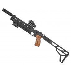 Пистолет KrugerGun Корсар 6.35 мм комплект Hunter подарочный (D32, 240 мм, манометр, приклад, цевье)
