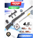 Винтовка Hatsan 125 TH 4.5 мм комплект Hunter подарочный (прицел, кольца, мишени, пули, пружина)