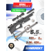 Винтовка Kral Puncher Breaker 3S 5.5 мм комплект Hunter подарочный (пластик, пули, мишени, прицел, кольца, насос, переходник, модератор)