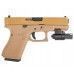 Страйкбольный пистолет WE Glock 19 Gen5 (Tan, 6 мм, GBB, Gas, WE-G003VB-TAN)