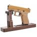 Страйкбольный пистолет WE Glock 19 Gen5 (Tan, 6 мм, GBB, Gas, WE-G003VB-TAN)