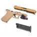 Страйкбольный пистолет WE Glock 19 Gen5 (Tan, 6 мм, GBB, Gas, WE-G003VB-TAN)