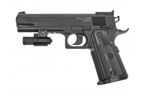 Уценка Пневматический пистолет Stalker S1911T 4.5 мм (Colt 1911, уценка)