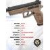 Страйкбольный пистолет KJW CZ P-09 TBC (6 мм, CO2, Tan, с резьбой)