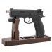 Страйкбольный пистолет KJW CZ-75 SP-01 Shadow TBC (CO2, 6 мм, с резьбой, GBB)