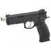 Страйкбольный пистолет KJW CZ-75 SP-01 Shadow TBC (CO2, 6 мм, с резьбой, GBB)