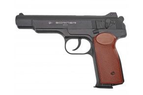 Пневматический пистолет Borner APS-S 4.5 мм (Стечкина, черный)