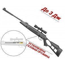 Пневматическая винтовка Hatsan Striker Edge (с газовой пружиной, 4.5 мм, 3 Дж, пластик)