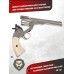 Пневматический револьвер ASG Schofield 6 Silver & Ivory Grip 4.5 мм (пулевой, S&W)