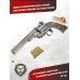 Пневматический револьвер ASG Schofield 6 Silver & Ivory Grip 4.5 мм (пулевой, S&W)