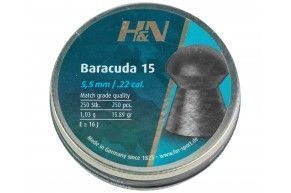 Пули пневматические H&N Baracuda 15 5.5 мм (1.03 г, 250 шт)