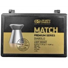 Пули пневматические JSB Match Premium Light 4.5 мм (0.475 г, 200 шт)