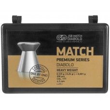 Пули пневматические JSB Match Premium Heavy 4.5 мм (0.535 г, 200 шт)