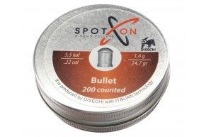 Пули пневматические Spoton Bullet 5.5 мм (1.6 г, 200 шт)
