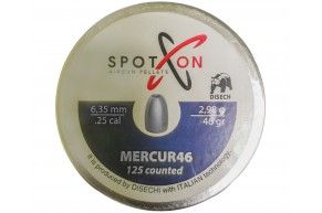 Пули пневматические Spoton Mercur46 6.35 мм (2.98 г, 125 шт)