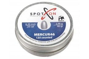 Пули пневматические Spoton Mercur46 6.35 мм (2.98 г, 125 шт)