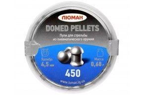 Пули пневматические Люман Domed Pellets 4.5 мм (0.68 г, 450 шт)