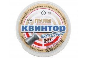 Пули пневматические Квинтор Спорт 4.5 мм (0.53 г, 300 шт)