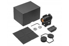 Коллиматорный прицел Discovery DMR 04 1x25 (Weaver, Red Dot)