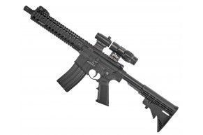Уценка Пневматическая винтовка Crosman R1 Full Auto Black 4.5 мм (AR-15, уценка)