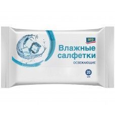 Влажные салфетки очищающие универсальные Aro (20 шт)