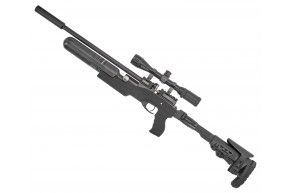 Пневматическая винтовка Ataman MB20 B 625 STBK 6.35 мм (прямоток, полнотел, колба, черный)