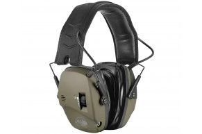 Активные наушники ShotTime 44 Pro (NRR 23 dB, гелевые амбушюры, Army Green)