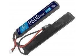 Аккумулятор BlueMax Li-Po 11.1V 2600mAh 20C Nunchuck 2x (12.5x21x128 мм, Mini Tamiya)