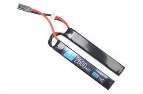 Аккумулятор BlueMax Li-Po 11.1V 2600mAh 20C Nunchuck 2x (12.5x21x128 мм, Mini Tamiya)