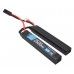 Аккумулятор BlueMax Li-Po 11.1V 2600mAh 20C Nunchuck 2x (12.5x21x128 мм, Mini Tamiya)