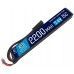 Аккумулятор BlueMax Li-Po 7.4V 2200mAh 15C stick (20x21x128 мм, Mini Tamiya)
