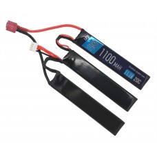 Аккумулятор BlueMax Li-Po 11.1V 1100mAh 20C Triple (5.4x20x101 мм, Т-коннектор)