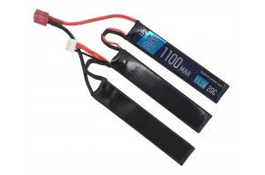 Аккумулятор BlueMax Li-Po 11.1V 1100mAh 20C Triple (5.4x20x101 мм, Т-коннектор)