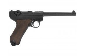 Макет пистолета Denix Luger Parabellum P08 (1898 г, Германия, дерево, D7/M-1144-OLD)
