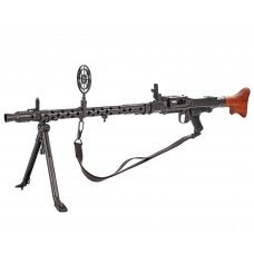 Макет пулемета MG 34 Denix D7/9317 (WW2, 1934 г, ремень, сошки)