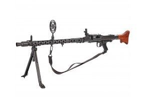 Макет пулемета MG 34 Denix D7/9317 (WW2, 1934 г, ремень, сошки)