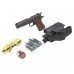 Пневматический пистолет Borner 1911 4.5 мм комплект Hunter №1 (Colt, кобура, шарики, баллончики, очки, мишени, Blowback)