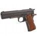 Пневматический пистолет Borner 1911 4.5 мм комплект Hunter №1 (Colt, кобура, шарики, баллончики, очки, мишени, Blowback)