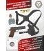 Пневматический пистолет Borner 1911 4.5 мм комплект Hunter №1 (Colt, кобура, шарики, баллончики, очки, мишени, Blowback)