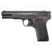 Пневматический пистолет Borner TT Blowback 4.5 мм комплект Hunter №1 подарочный (Токарев, металлический, кобура, 500 шаров, 10 баллонов, очки, 50 мишеней)