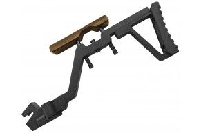 Складной приклад KrugerGun для пистолетов Корсар (дерево)