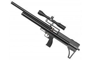 Пневматическая винтовка Alfa Dobermann Буллпап 6.35 мм (600 мм, полнотел, передний взвод, редуктор)